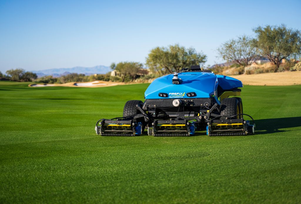 AMP-L100 electric autonomous lawn mower