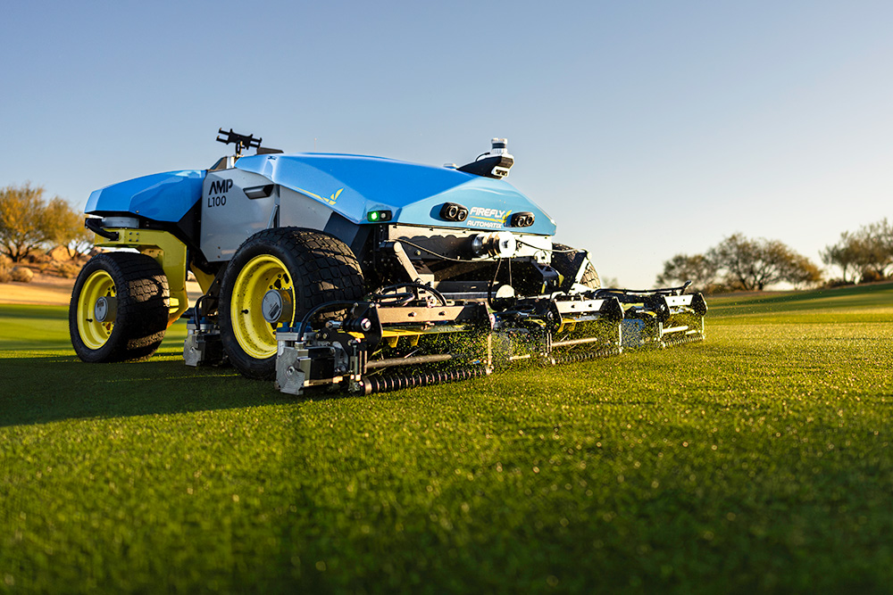 FireFly AMP-L100 autonomous lawn mower