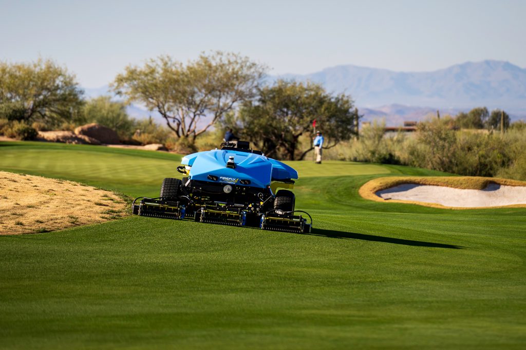 FireFly AMP electric and autonomous lawn mower