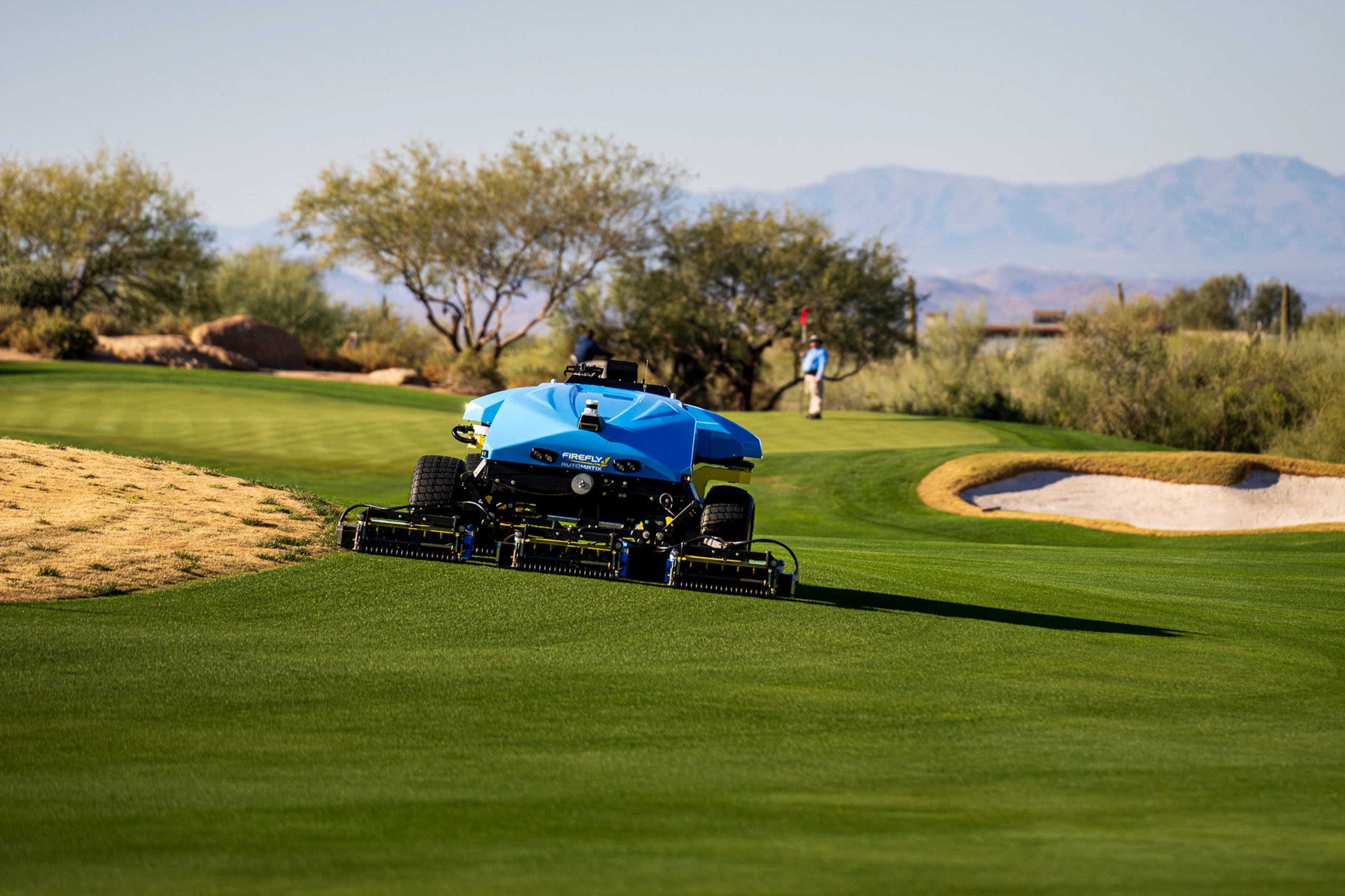 FireFly AMP electric and autonomous lawn mower