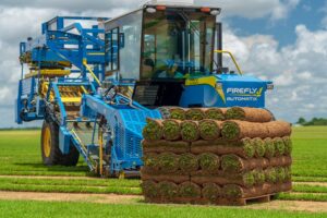 FireFly R300 roll sod harvester