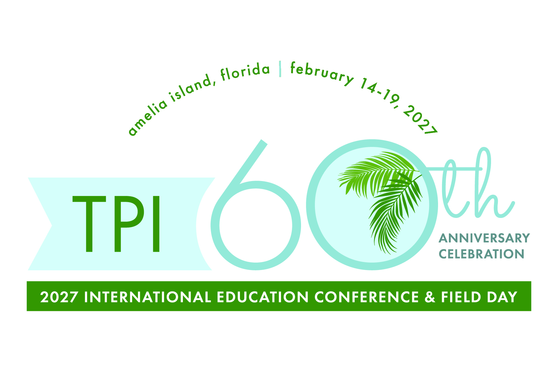 TPI 60th anniversary celebration logo